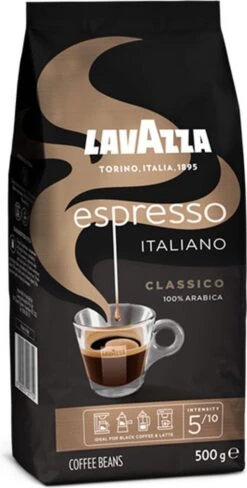 Lavazza Espresso Italiano Classico Koffiebonen - 500 Gram X4 11 Lavazza Espresso Italiano Classico Koffiebonen - 500 Gram X4 -Koffie Drinken Winkel 608x1200 1