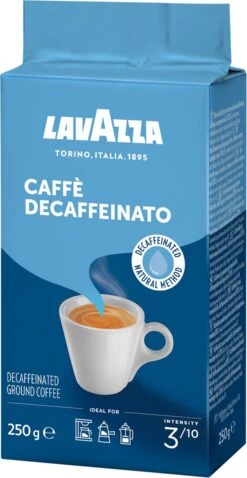 Lavazza Caffe Decaffeinato Filterkoffie - 250 Gram X8 -Koffie Drinken Winkel 620x1200