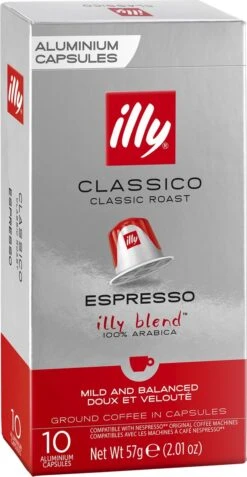 Illy Espresso Classico Koffiecups - Intensiteit 5/9 - 10 X 10 Capsules 6 Illy Espresso Classico Koffiecups - Intensiteit 5/9 - 10 X 10 Capsules -Koffie Drinken Winkel 621x1200 1