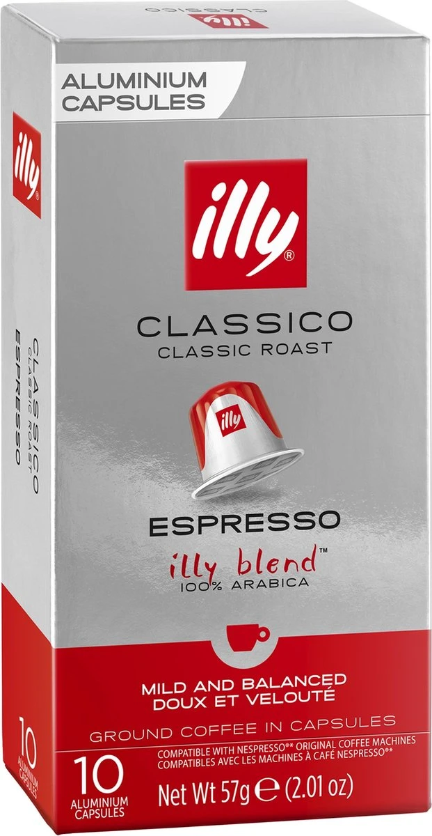 Illy Espresso Classico Koffiecups - Intensiteit 5/9 - 10 X 10 Capsules 3 Illy Espresso Classico Koffiecups - Intensiteit 5/9 - 10 X 10 Capsules - Afbeelding 3