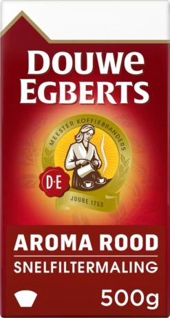 Douwe Egberts Aroma Rood Filterkoffie - 6 X 500 Gram -Koffie Drinken Winkel 642x1200 2