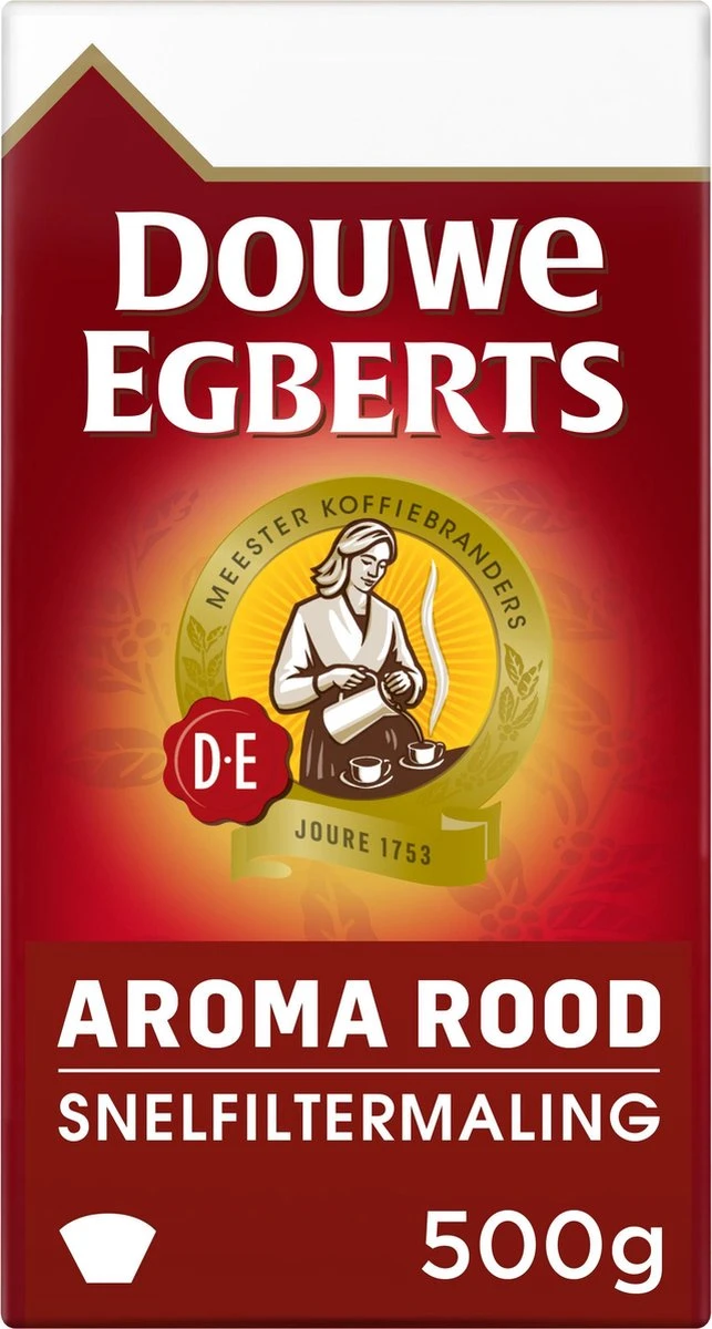 Douwe Egberts Aroma Rood Filterkoffie - 15 X 500 Gram 1 Douwe Egberts Aroma Rood Filterkoffie - 15 X 500 Gram