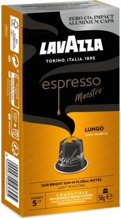 Lavazza Espresso Lungo - Aluminium Nespresso Capsules - 10 Stuks 9 Lavazza Espresso Lungo - Aluminium Nespresso Capsules - 10 Stuks -Koffie Drinken Winkel 663x1200 1