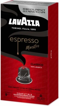 LAVAZZA Classico 100 Stuks -Koffie Drinken Winkel 664x1200