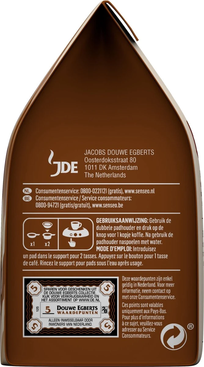 Senseo Cappuccino Koffiepads - 2/9 Intensiteit - 10 X 8 Pads 5 Senseo Cappuccino Koffiepads - 2/9 Intensiteit - 10 X 8 Pads - Afbeelding 5