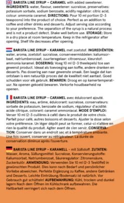 Fitcy | Koffiesiroop | Karamel | Barista Syrup | Zero | Vegan | Vetvrij | Suikervrij | Keto-vriendelijk | Koffie | Siroop | 1L -Koffie Drinken Winkel 736x1200