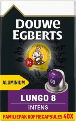 Douwe Egberts Lungo Intens (8) - 5 X 40 Koffiecups -Koffie Drinken Winkel 753x1200 1