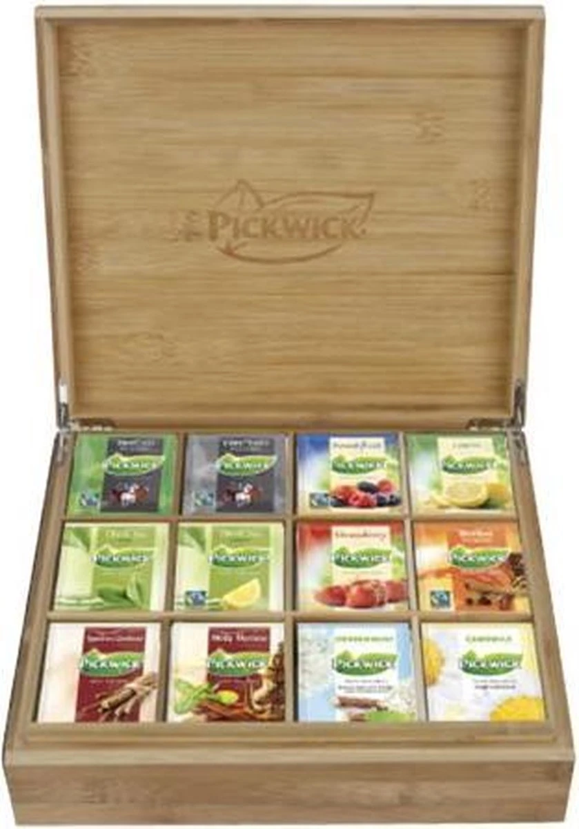 Theekist Pickwick Inclusief 12 Smaken Thee 4 Theekist Pickwick Inclusief 12 Smaken Thee - Afbeelding 4