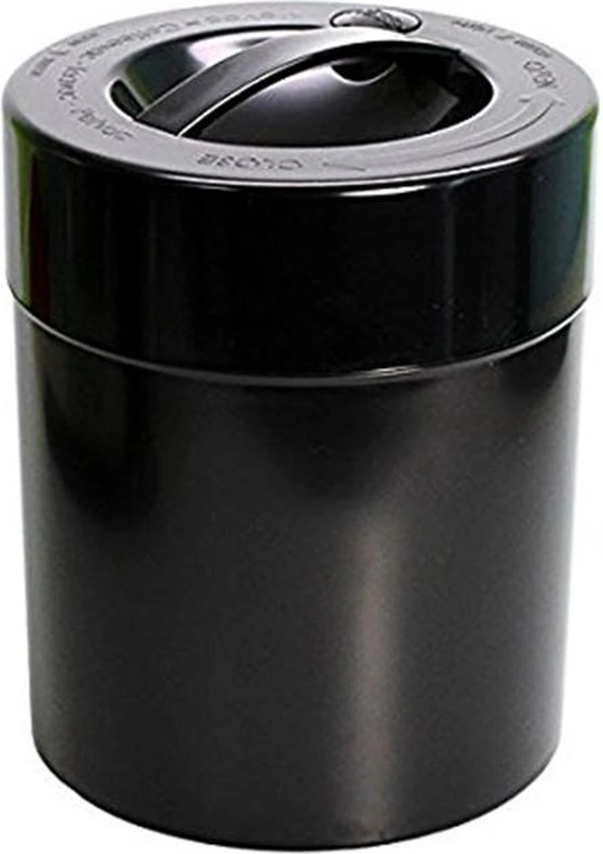 CoffeeVac 3.8ltr - 1000gr - Koffie Bewaarbus Luchtdicht - Zwart 1 CoffeeVac 3.8ltr - 1000gr - Koffie Bewaarbus Luchtdicht - Zwart