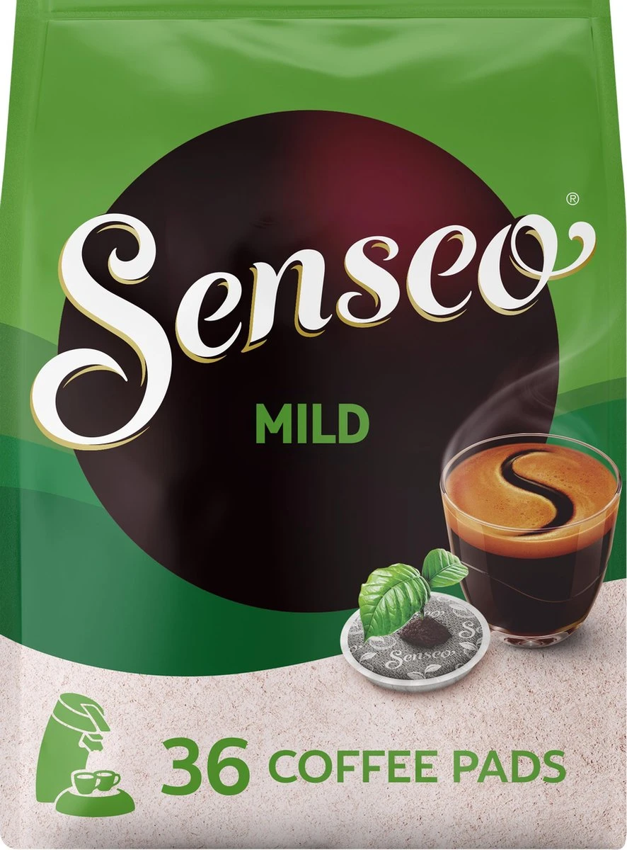 Senseo Mild Koffiepads - 3/9 Intensiteit - 10 X 36 Pads 8 Senseo Mild Koffiepads - 3/9 Intensiteit - 10 X 36 Pads - Afbeelding 8