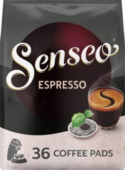 Senseo Espresso Koffiepads - 9/9 Intensiteit - 10 X 36 Pads -Koffie Drinken Winkel 887x1200
