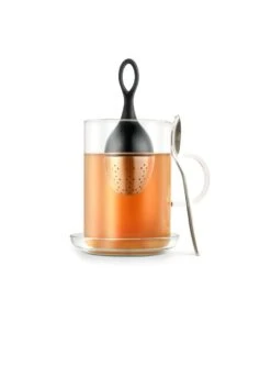 AdHoc Floatea Drijvend Thee-ei - H 130mm - Zwart -Koffie Drinken Winkel 890x1200 1