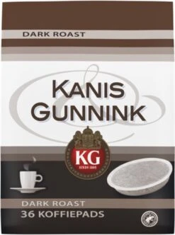 Kanis & Gunnink Dark Roast Koffiepads - 10 X 36 Pads 9 Kanis & Gunnink Dark Roast Koffiepads - 10 X 36 Pads -Koffie Drinken Winkel 894x1200 1