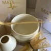MataMatcha Starterset - Wit Keramiek - 4-delig - Complete Matcha Kit