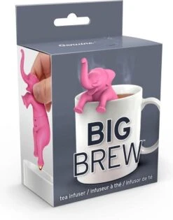 Thee Ei - Olifant - Thee Zeef - Thee Filter - Roze -Koffie Drinken Winkel 942x1200 1