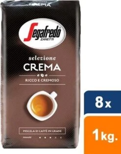 Segafredo Selezione Crema Koffiebonen - 8 X 1 Kg 6 Segafredo Selezione Crema Koffiebonen - 8 X 1 Kg -Koffie Drinken Winkel 943x1200 1