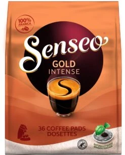 Senseo Gold Intense Koffiepads - 7/9 Intensiteit - 4 X 36 Pads -Koffie Drinken Winkel 966x1200