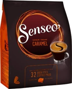 Senseo Caramel Koffiepads - 2/9 Intensiteit - 10 X 32 Pads 7 Senseo Caramel Koffiepads - 2/9 Intensiteit - 10 X 32 Pads -Koffie Drinken Winkel 973x1200