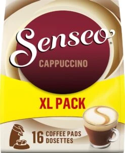 Senseo Cappuccino Koffiepads - 2/9 Intensiteit - 4 X 16 Pads - Voordeelverpakking 15 Senseo Cappuccino Koffiepads - 2/9 Intensiteit - 4 X 16 Pads - Voordeelverpakking -Koffie Drinken Winkel 981x1200 1