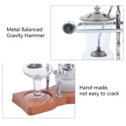 Coffee Maker, Elegant Double Ridged Fulcrum With Handle, Luxury Silver Coffee Maker, Antique Coffee Tea Brewer, Tea Maker -Koffie Drinken Winkel Coffee Maker2C Elegant Double Ridged Fulcrum with Handle2C Luxury Silver Coffee Maker2C Antique Coffee Tea Brewer2C Tea Maker 6