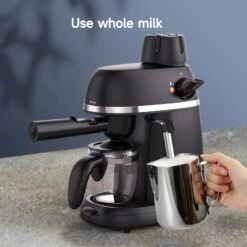 Espresso Machine Coffee Maker 18 Espresso Machine Coffee Maker -Koffie Drinken Winkel Espresso Machine coffee maker Cappuccino Latte Machine Black 3.5 Bar 1 4 Cup 6