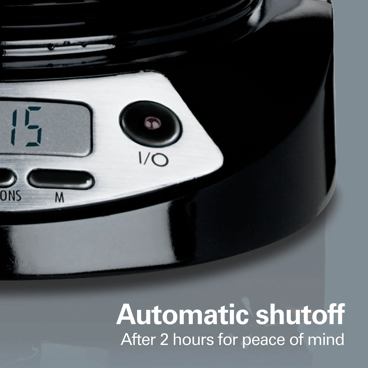 Hamilton Beach 12 Cup Programmable Coffee Maker In Black 5 Hamilton Beach 12 Cup Programmable Coffee Maker In Black - Afbeelding 5