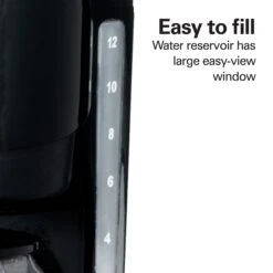 Hamilton Beach 12 Cup Programmable Coffee Maker In Black 11 Hamilton Beach 12 Cup Programmable Coffee Maker In Black -Koffie Drinken Winkel Hamilton Beach 12 Cup Programmable Coffee Maker in Black 5