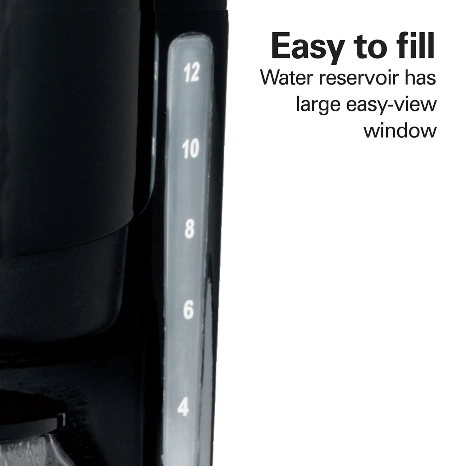 Hamilton Beach 12 Cup Programmable Coffee Maker In Black 6 Hamilton Beach 12 Cup Programmable Coffee Maker In Black - Afbeelding 6