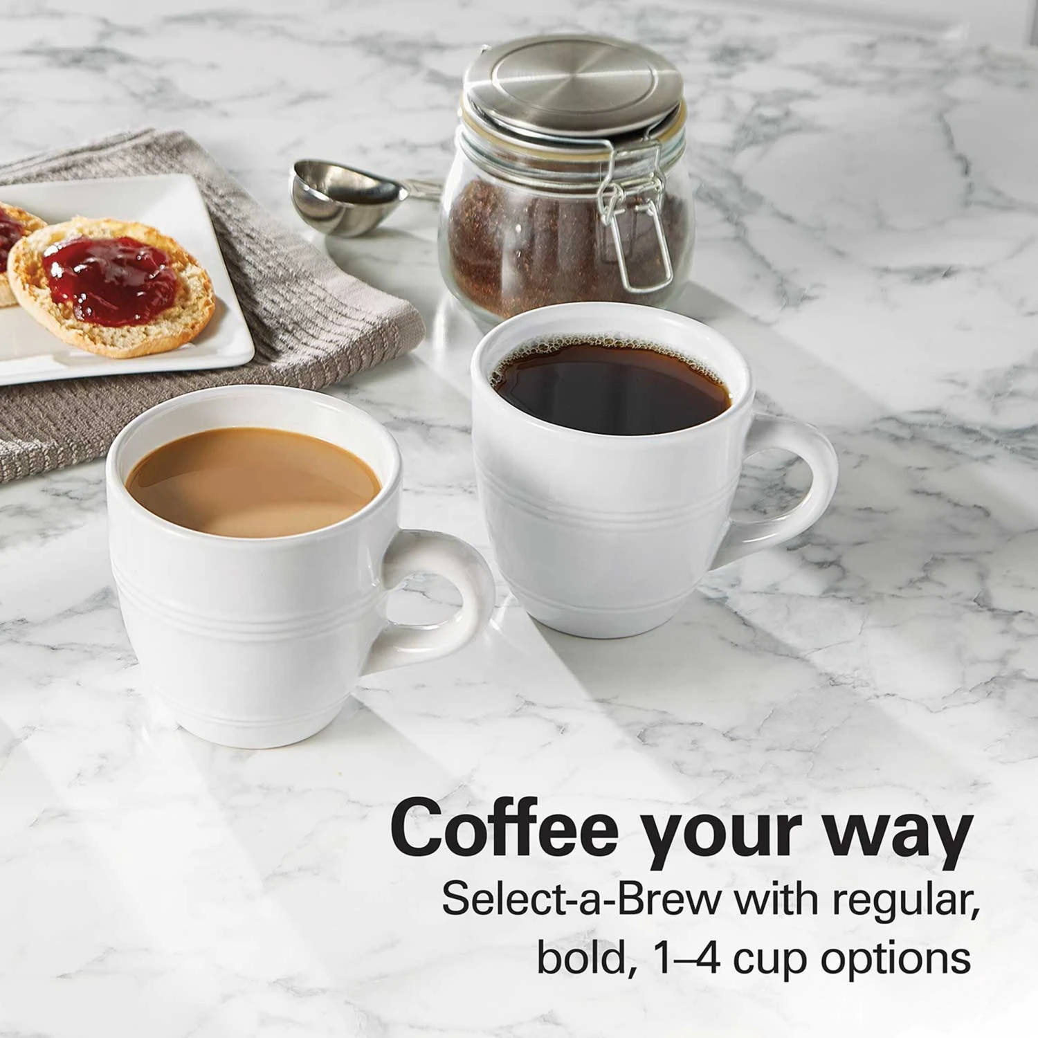 Hamilton Beach 12 Cup Programmable Coffee Maker In Black 1 Hamilton Beach 12 Cup Programmable Coffee Maker In Black