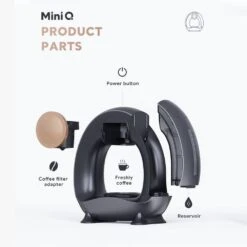 Semi-automatic Coffee Maker For Home 240ml 85 Degrees Constant Temperature 1400W Silent Portable Coffee Maker Machine 13 Semi-automatic Coffee Maker For Home 240ml 85 Degrees Constant Temperature 1400W Silent Portable Coffee Maker Machine -Koffie Drinken Winkel Semi automatic Coffee Maker for Home 240ml 85 Degrees Constant Temperature 1400W Silent Portable Coffee Maker Machine 6