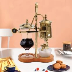 Syphon Coffee Maker, Siphon Brewer Siphon Brewer Golden 15OZ Capacity 9 Syphon Coffee Maker, Siphon Brewer Siphon Brewer Golden 15OZ Capacity -Koffie Drinken Winkel Syphon Coffee Maker2C Siphon Brewer Siphon Brewer Golden 15OZ Capacity 2